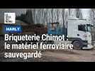 Briqueterie Chimot à Marly : le matériel ferroviaire sauvegardé