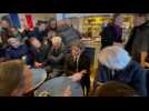VIDÉO. Le Premier ministre Gabriel Attal rencontre des citoyens dans un café de Caen