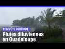 Tempête Philippe : La Guadeloupe déplore « quelques dégâts » sous les pluies diluviennes