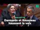 L'échange très tendu entre Darmanin et Rousseau au sujet de Mayotte privée d'eau