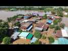 VIDÉO. Thaïlande : plus de 4 000 maisons touchées par des inondations