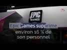 Epic Games supprime environ 16 % de son personnel