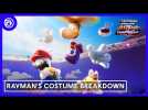 Vido Mario + Rabbids Sparks of Hope: Rayman's Costume Breakdown