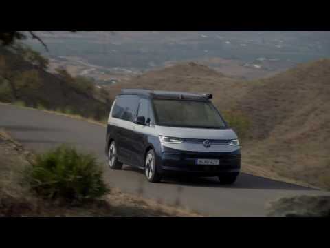 The new Volkswagen Multivan California Concept Driving Video