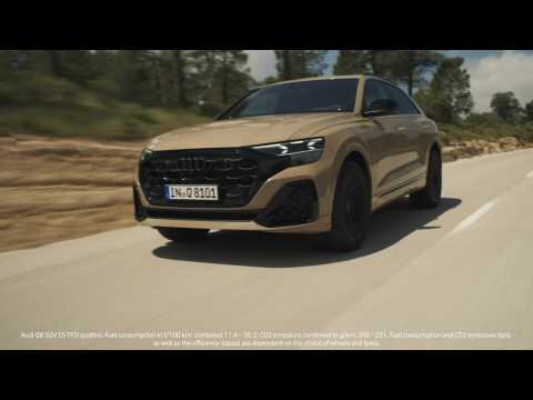 Audi Q8 Driving Trailer