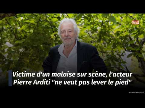VIDEO : Victime d'un malaise sur scne, l'acteur Pierre Arditi 