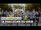 Reims Champagne Run : découvrez le parcours du 21 kilomètres vu du ciel et en 3D