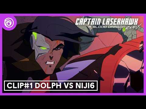 Captain Laserhawk: A Blood Dragon Remix | Dolph vs. Niji 6  | Official Clip |  Netflix
