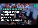 Thibaut Pinot ovationné sur le Tour de Lombardie, sa dernière course