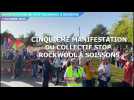 Le collectif Stop Rockwool manifeste pour la cinquième fois dans les rues de Soissons