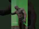 Dave Bautista can't stop, won't stop laughing on the 'GOTG' set