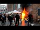 Début d'incendie au Lille street Food festival