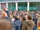 Les supporters de l'Union mettent l'ambiance à Anfield