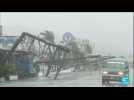Taïwan : vents record suite au passage du typhon Koinu
