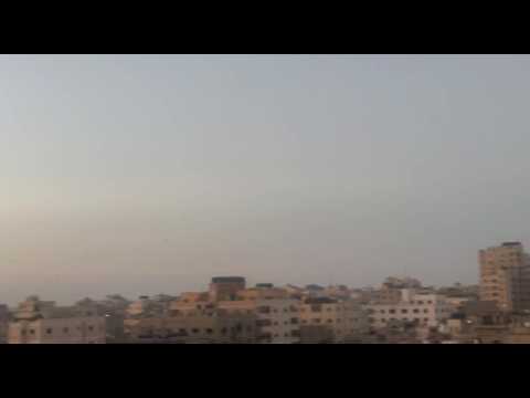 Rockets fired from Gaza, some intercepted by the Iron Dome