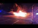 Gerpinnes : plusieurs véhicules prennent feu