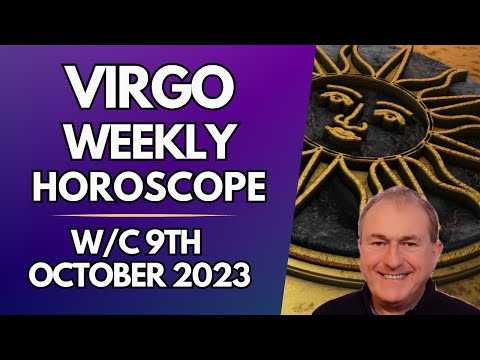 Virgo Horoscope Weekly Astrology from 9th October 2023