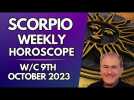 Scorpio Horoscope Weekly Astrology from 9th October 2023