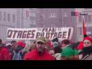 Liège : manifestation des enseignants