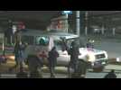 Released hostages cross Rafah border to Egypt aboard Red Cross convoy