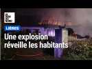 Une maison et trois voitures détruits dans un violent incendie à Lières