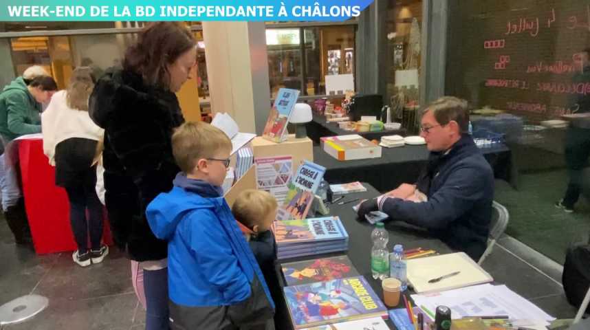Vidéos : Week-end de la BD indépendante à Châlons - L'union