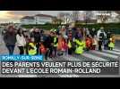 Des parents veulent plus de sécurité devant l'école Romain-Rolland de Romilly-sur-Seine