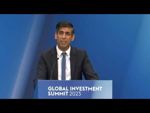 UK PM Sunak announces almost £30bn of private investment at CEO summit