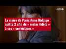 VIDÉO. La maire de Paris Anne Hidalgo quitte X (ex-Twitter) afin de « rester fidèle » à ses « convic