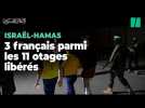 Les images des onze otages libérés par le Hamas ce 27 novembre