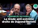 Dupond-Moretti provoque le départ du RN à l'Assemblée