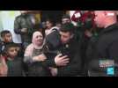 Israël-Hamas : des Palestiniens célèbrent l'arrivée de prisonniers libérés en Cisjordanie
