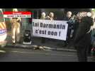 VIDEO. A Quimper 120 personnes marchent contre la loi Darmanin, ce samedi matin