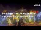 VIDÉO. Le village des bulles enchantées fait vivre la féerie de Noël à Dinan