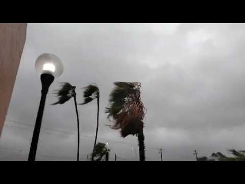 Strong winds hit Mexican coast ahead of hurricane Norma landfall