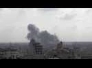 Smoke rises after Israeli strike on Rafah
