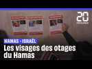 Guerre Hamas - Israël : Le visage des otages enlevés par le Hamas partout dans Paris