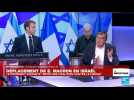 Déplacement Macron en Israël : le président souhaite 
