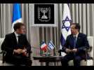 VIDÉO. Emmanuel Macron est arrivé à Israël au 18e jour de conflit entre Israël et le Hamas