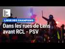 RC Lens: l'ambiance dans les rues de Lens avant le match contre Eindhoven en Ligue des champions
