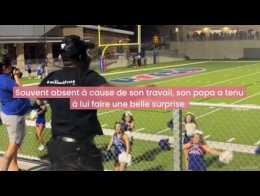 Un papa danse avec sa fille