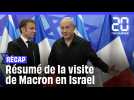 Guerre Hamas - Israël : Ce qu'il faut retenir de la visite de Macron à Jérusalem