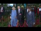King Charles and Queen Camilla arrive at state banquet in Nairobi