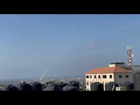 Rockets fired from southern Gaza Strip towards Israel