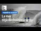 De Wimereux à Ambleteuse, la mer est déjà déchaînée avant la tempête Ciaran