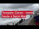 VIDÉO. Tempête Ciaran à Saint-Malo : le vent continue de souffler fort à marée haute sur le Sillon