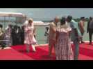 King Charles III and Queen Camilla visit Mtongwe Naval Base in Mombasa