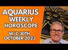 Aquarius Horoscope Weekly Astrology from 30th October 2023