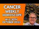 Cancer Horoscope Weekly Astrology from 30th October 2023