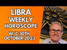 Libra Horoscope Weekly Astrology from 30th October 2023